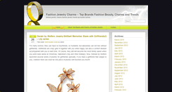 Desktop Screenshot of fashion-jewelrycharms.com